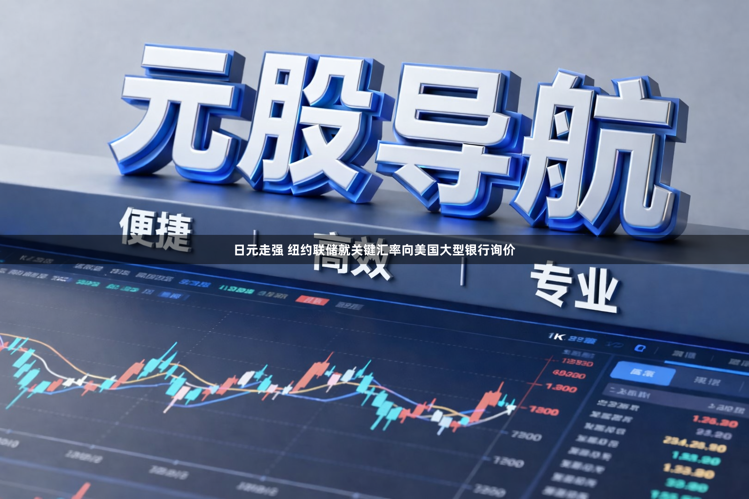 日元走强 纽约联储就关键汇率向美国大型银行询价
