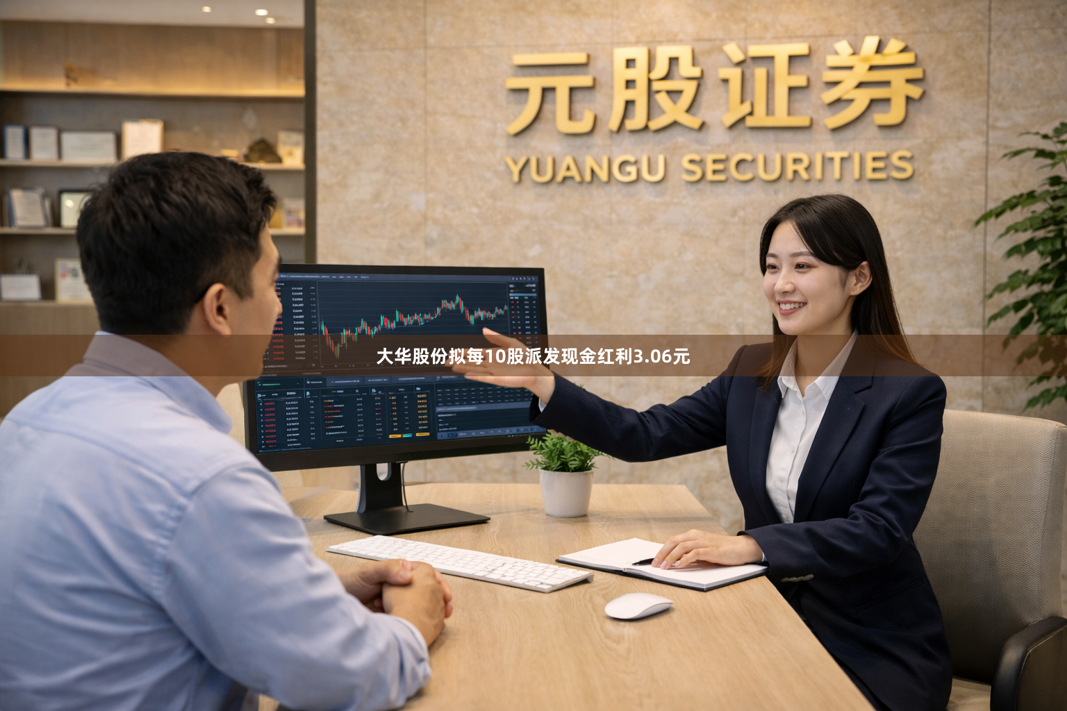 大华股份拟每10股派发现金红利3.06元
