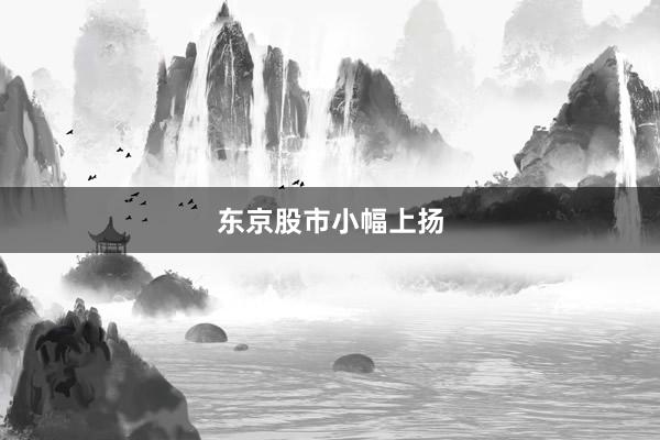 东京股市小幅上扬