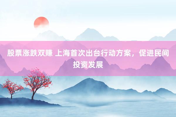 股票涨跌双赚 上海首次出台行动方案，促进民间投资发展